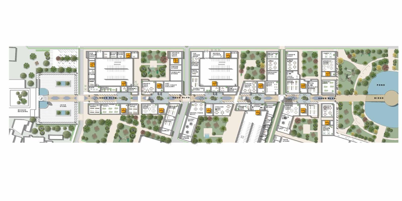 Main Pedestrian Boulevard